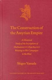 Tapa de The construction of the Assyrian empire
