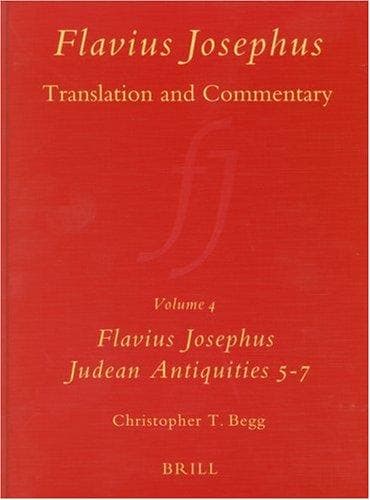 Tapa de Flavius Josephus