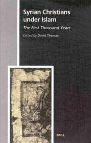 Tapa de Syrian Christians Under Islam