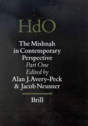 Tapa de The Mishnah in contemporary perspective
