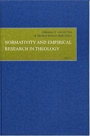 Tapa de Normativity and empirical research in theology