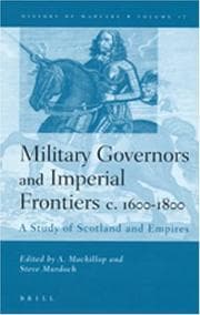 Tapa de Military governors and imperial frontiers c. 1600-1800