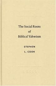 Tapa de The Social Roots of Biblical Yahwism (Studies in Biblical Literature) (Studies in Biblical Literature (Society of Biblical Literature))
