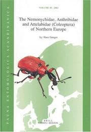 Tapa de The Nemonychidae, Anthribidae, and Attelabidae (Coleoptera) of northern Europe