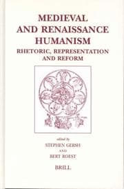 Tapa de Medieval and Renaissance Humanism