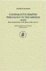 Tapa de Comparative Semitic Philology In The Middle Ages