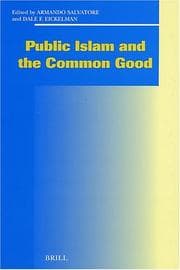 Tapa de Public Islam and the common good
