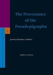 Tapa de The Provenance of the Pseudepigrapha
