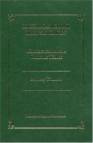 Tapa de International law sources