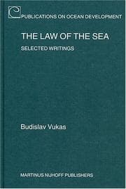 Tapa de The law of the sea