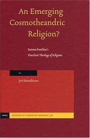 Tapa de An Emerging Cosmotheandric Religion?
