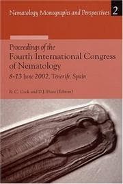 Tapa de Proceedings of the Fourth International Congress of Nematology, 8-13 June 2002, Tenerife, Spain