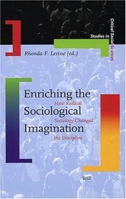 Tapa de Enriching The Sociological Imagination