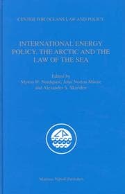 Tapa de International energy policy, the Arctic, and the law of the sea