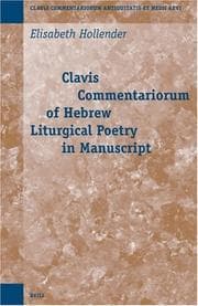 Tapa de Clavis commentariorum of Hebrew liturgical poetry in manuscript