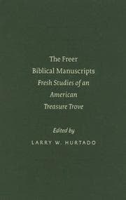 Tapa de The Freer Biblical Manuscripts