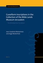 Tapa de Cuneiform inscriptions in the collection of the Bible Lands Museum Jerusalem