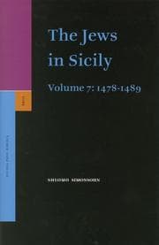 Tapa de The Jews in Sicily