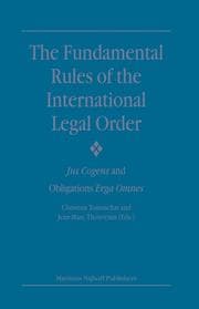 Tapa de The fundamental rules of the international legal order
