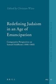 Tapa de Redefining Judaism in an Age of Emancipation