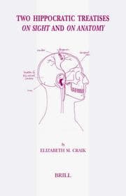 Tapa de Two Hippocratic Treatises on Sight and on Anatomy