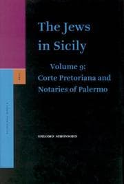 Tapa de The Jews in Sicily (Corte Pretoriana and Notaries of Palermo)