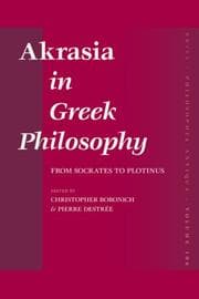 Tapa de Akrasia in Greek philosophy