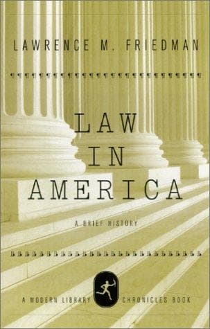 Tapa de Law in America