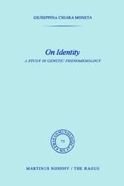 Tapa de On identity