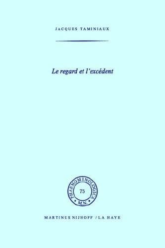 Tapa de Le regard et l'excédent
