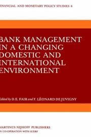 Tapa de Bank management in a changing domestic and international environment