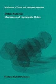 Tapa de Mechanics of Viscoelastic Fluids (Mechanics of Fluids and Transport Processes)