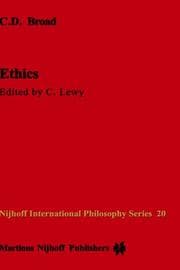 Tapa de Ethics