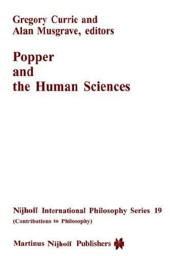 Tapa de Popper and the human sciences