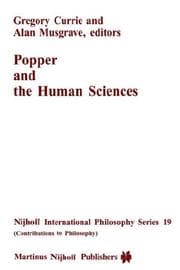 Tapa de Popper and the human sciences