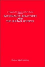 Tapa de Rationality, relativism, and the human sciences