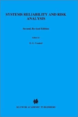 Tapa de Systems reliability and risk analysis