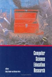 Tapa de Computer Science Education Research