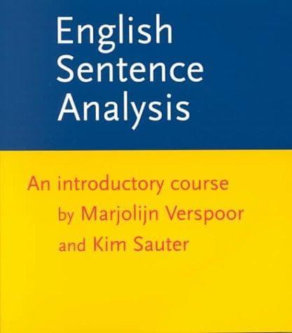 Tapa de English Sentence Analysis