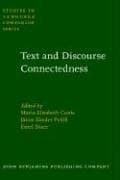 Tapa de Text and discourse connectedness