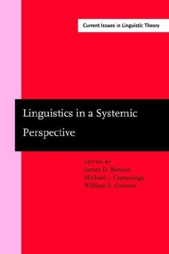 Tapa de Linguistics in a systemic perspective