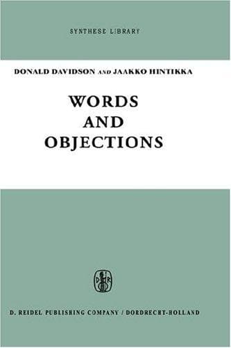 Tapa de Words and Objections