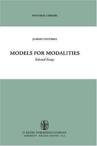 Tapa de Models for Modalities