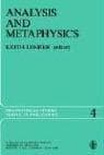 Tapa de Analysis and metaphysics