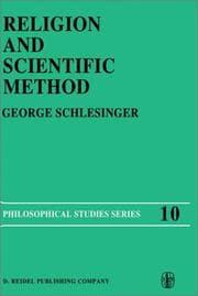 Tapa de Religion and scientific method