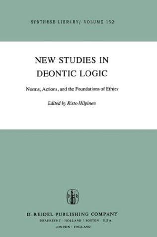 Tapa de New Studies in Deontic Logic