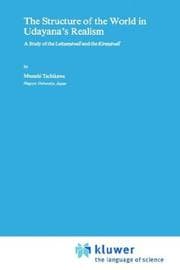 Tapa de The structure of the world in Udayana's realism