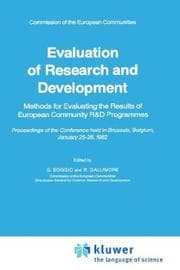 Tapa de Evaluation of research and development