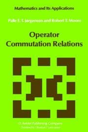 Tapa de Operator commutation relations