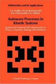 Tapa de Autowave processes in kinetic systems